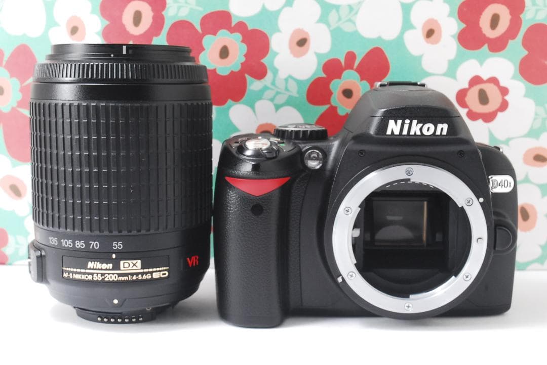 ❤小さい軽い簡単綺麗❤Nikon D40x❤届いてすぐ使える❤初心者お勧め