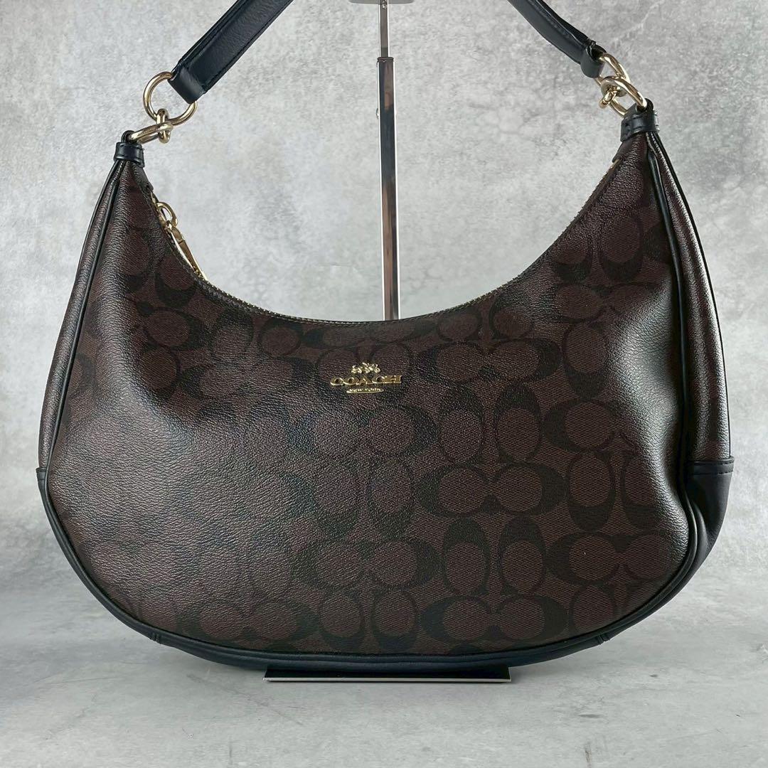 ✨極美品✨コーチ ワンショルダーバッグ 2way ハーフムーン