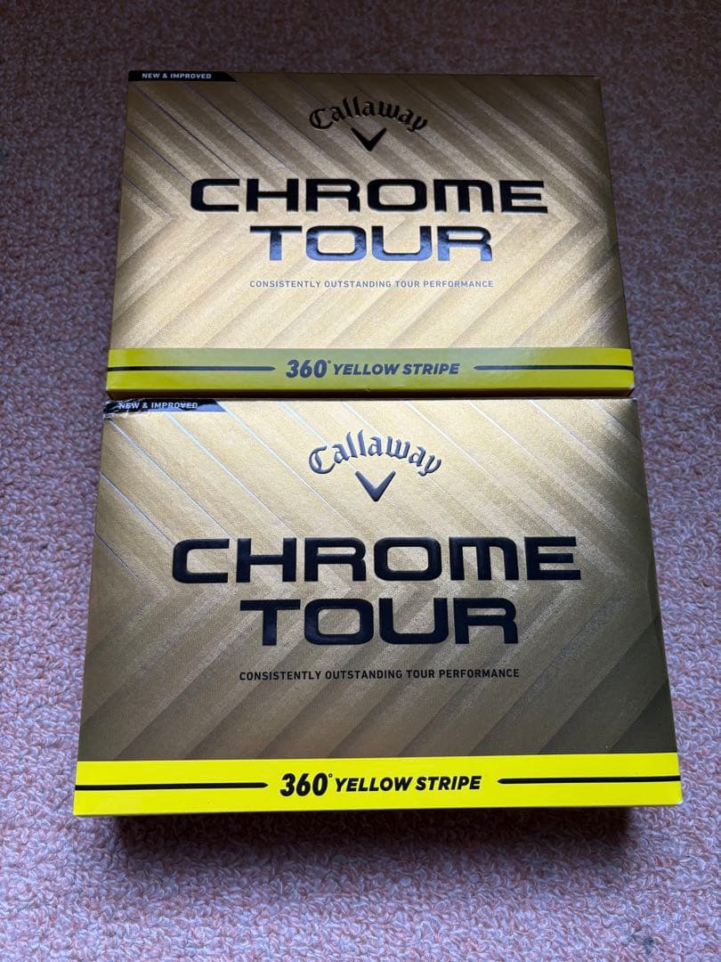 Callaway Chrome Tour ゴルフボール 2ダース キャロウェイ Callaway ゴルフ ボール クロムツアー CHROME TOUR X