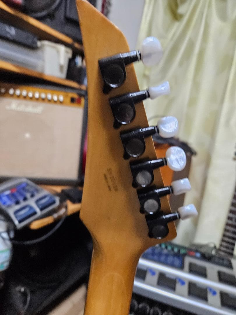 ジャンク！ネックRGX520J・ボディ112?DUNCAN　4レイル　動画！