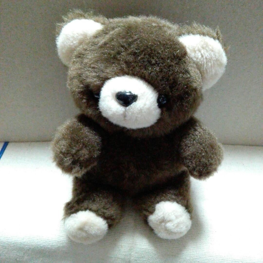 昭和レトロ I♡北海道 クマ ぬいぐるみ 中古品 - メルカリ