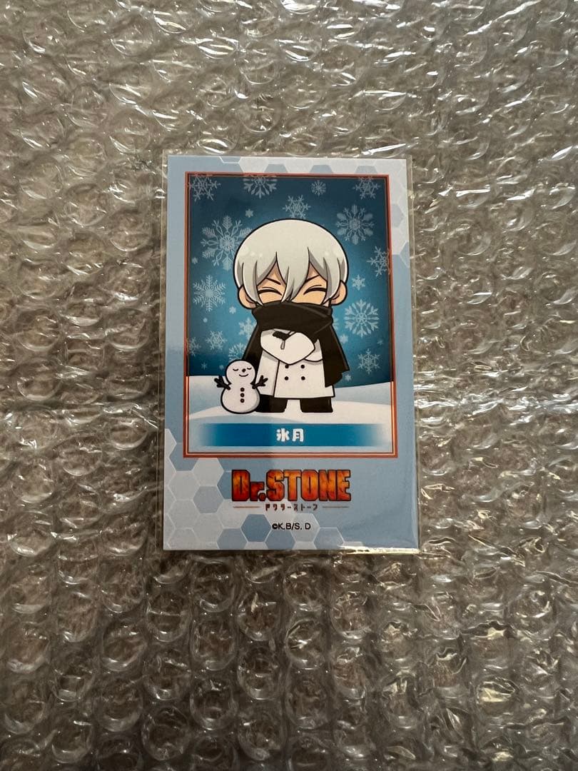 Dr.stone ミニキャラ チェキ風カード さっぽろ雪まつり 氷月1点 - メルカリ