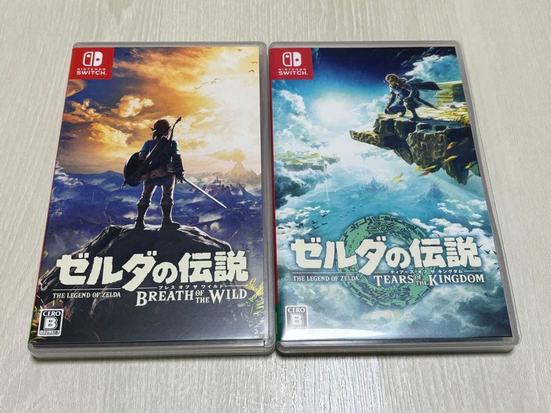 Switch ゼルダの伝説ブレス オブ ザ ワイルド　ティアーズオブザキングダム ゼルダの伝説 ブレス オブ ザ ワイルド／ティアーズ オブ ザ