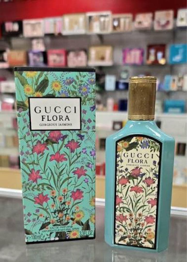 GUCCI グッチ フローラ ゴージャス ジャスミン EDP 100ml Gucci Flora Gorgeous Jasmine, 100ml, eau de parfum in Eau de