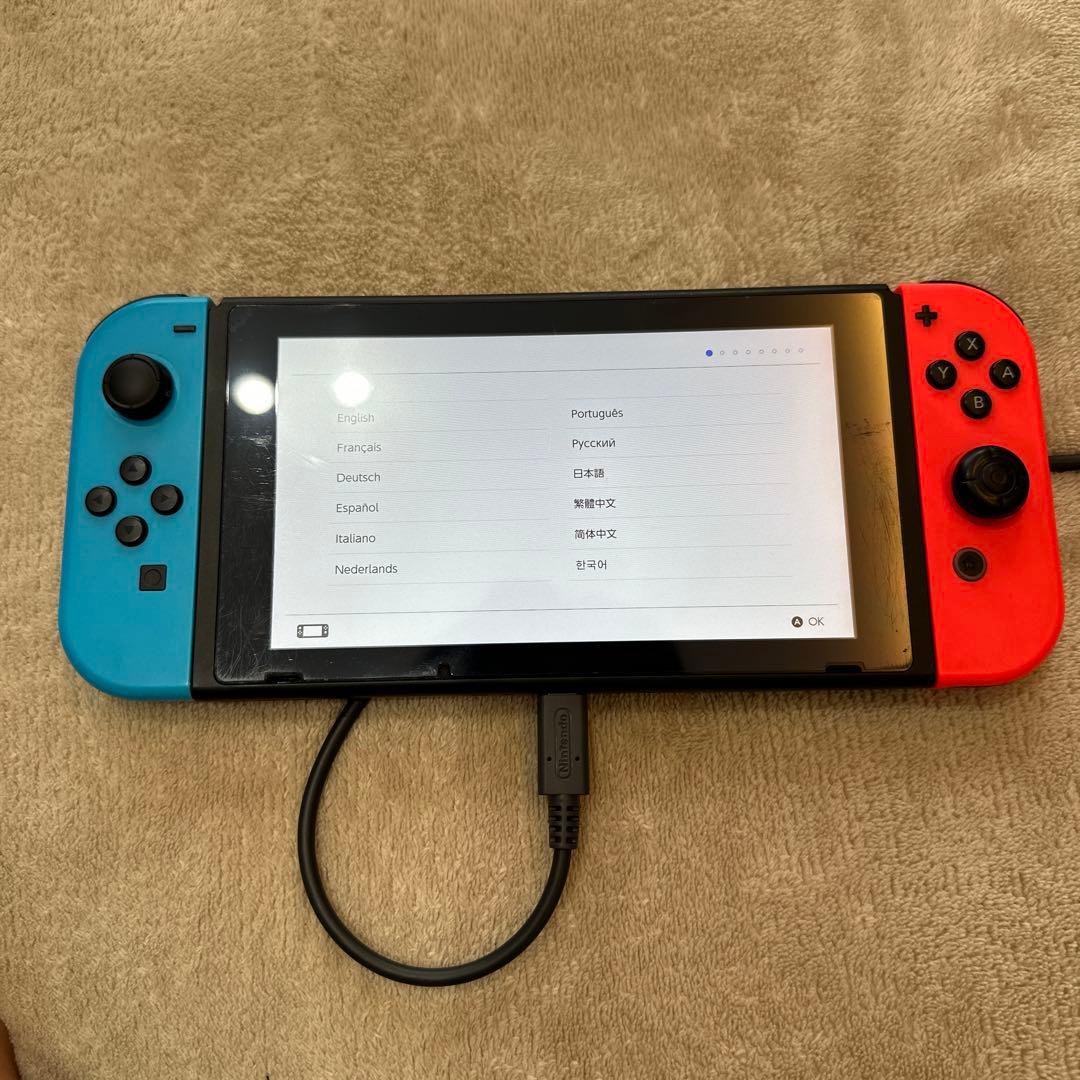 Nintendo Switch青/赤バッテリー強化版（HAC-001(-01) Amazon.co.jp: 【整備済み品】 Nintendo Switch ニンテンドー スイッチ