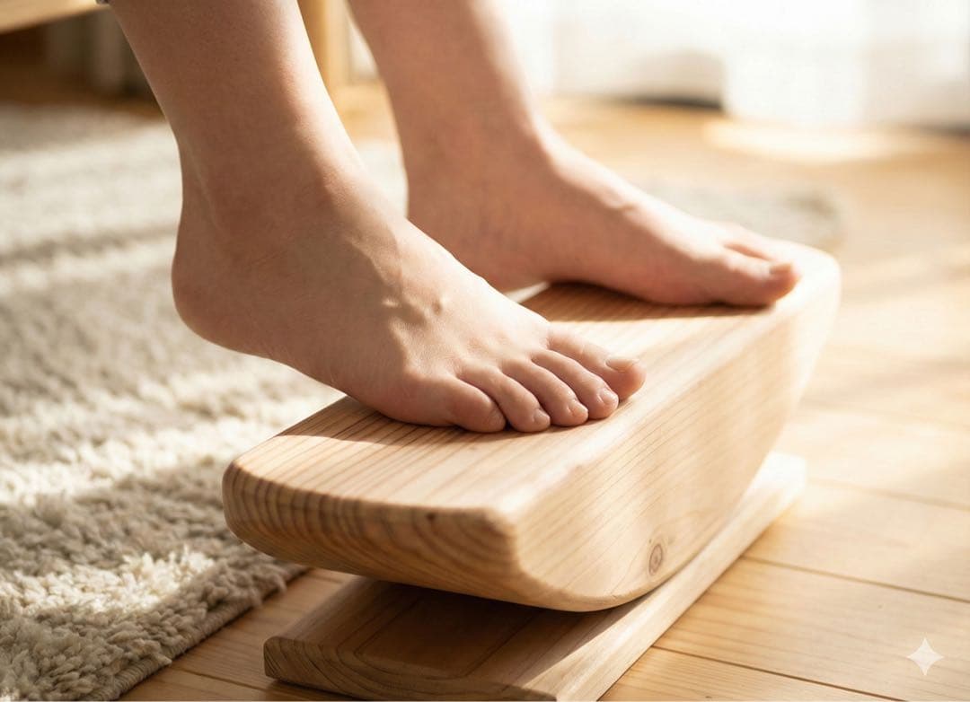 【2〜3ヶ月待ち大人気】あしふみ健幸ライフ 標準タイプ｜座ったままウォーキング 天然木製健康器具｜あしふみ健幸ライフ – 座りながらウォーキング感覚