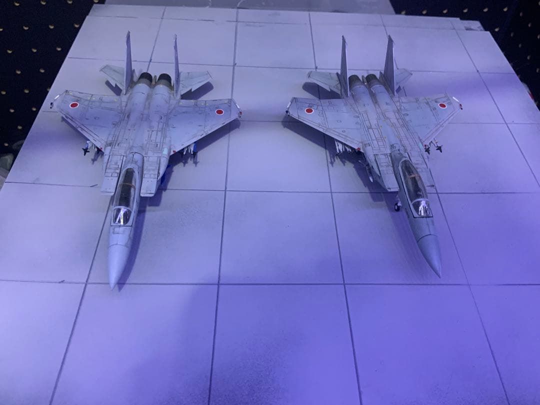 1/144スケールエフトイズF15航空自衛隊2機セット エフトイズ 1/144戦闘機 特別塗装機コレクション 2 F-15J A.第7航空団