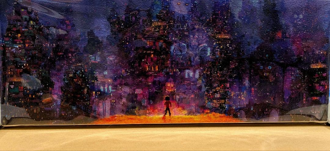 リメンバーミー　キャンバスパネル　キャンバスボード ピクサーhappyくじのキャンバスボード！ 3種類コンプリートできました