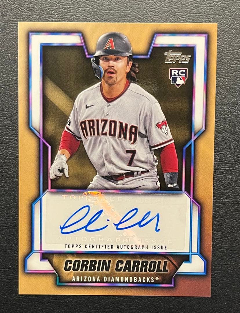 topps コービン　キャロル 直筆サイン入りトレカ コービン・キャロル MLB 2025 Topps Flagship Collection - #2 Corbin Carroll | eBay