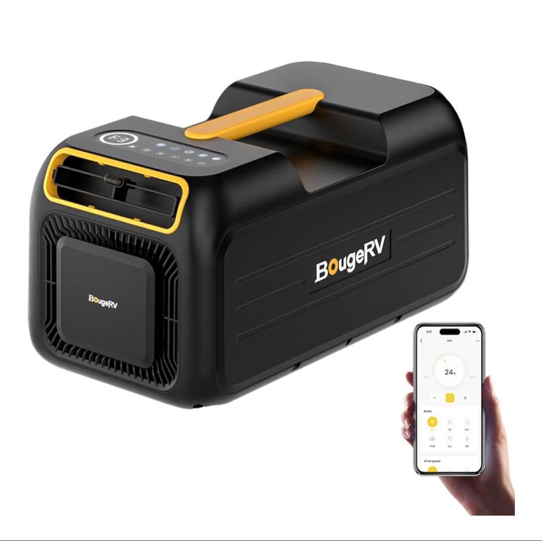 スポットクーラー ポータブルエアコンBougeRV 車載用 車中泊 テント Amazon.co.jp: BougeRV ポータブルエアコン 0.98KW/2899BTU 四つモード