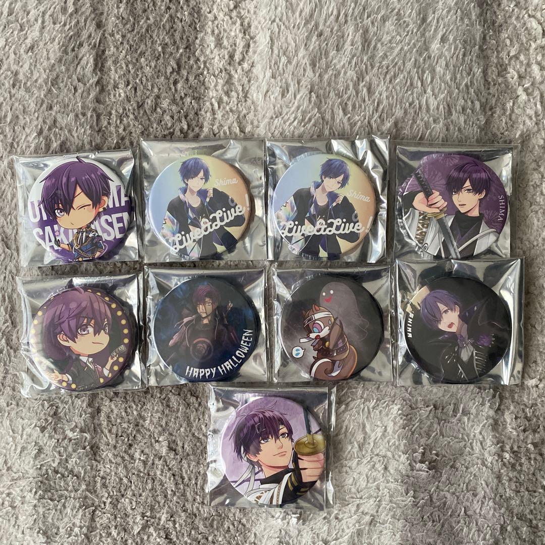 浦島坂田船 志麻 缶バッジ まとめ売り - メルカリ