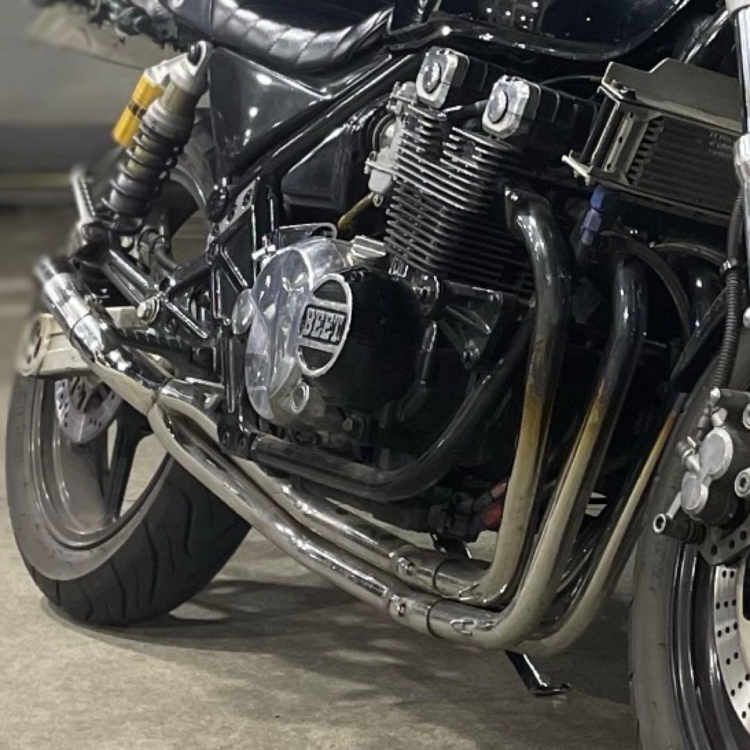 ゼファー400 マフラー ナカノ コブラツイスト菅 4-2-1 - メルカリ