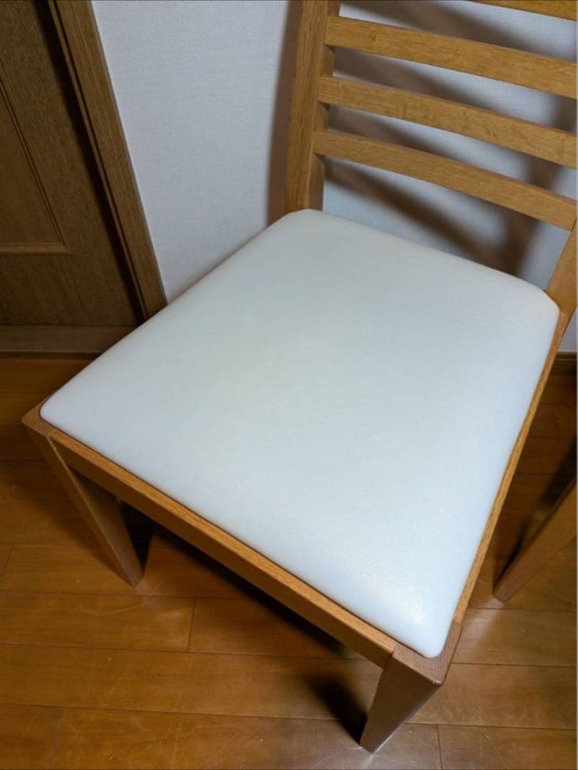 《送料込》秋田木工 ダイニングチェア N005 木製家具 椅子 イス ナチュラル