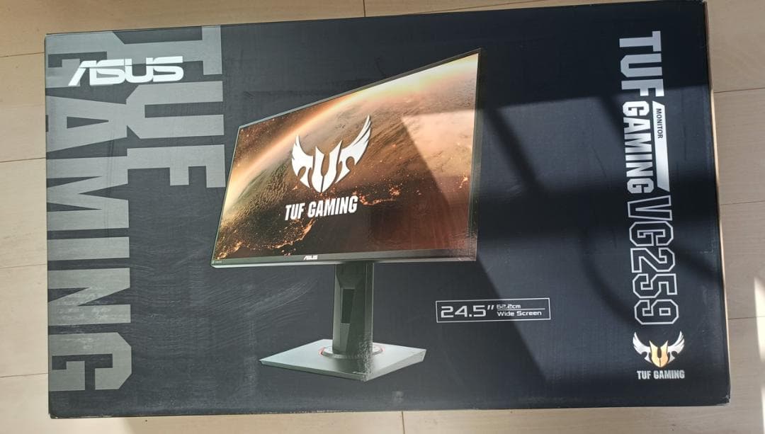 ま*る様 280hz TUF Gaming VG259 ゲーミングモニター ASUS、1ms/280Hz駆動に対応した24.5型ゲーミングディスプレイ「VG259QM