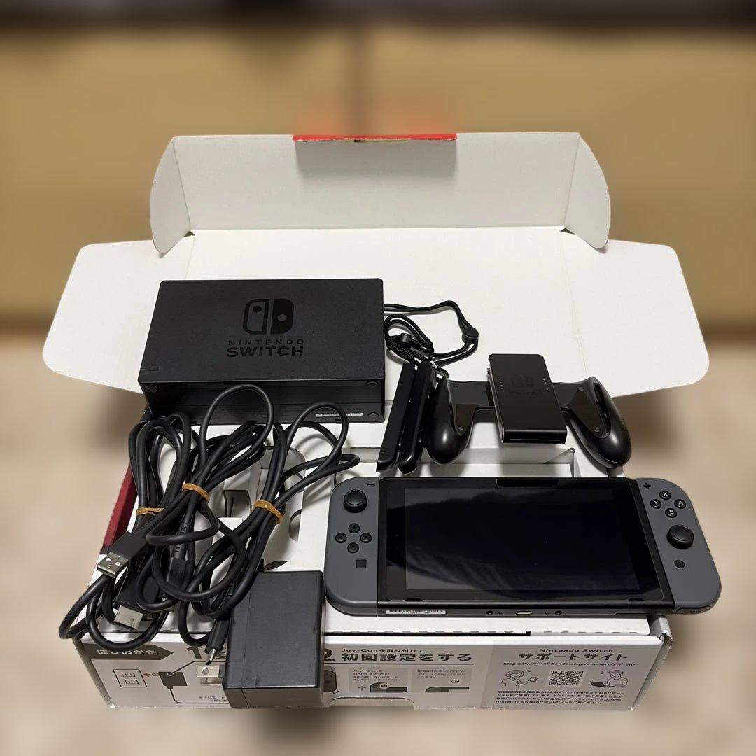 Nintendo Switch 本体　Joy-Con(L)/(R) グレー Amazon.co.jp: Nintendo Switch 本体 (ニンテンドースイッチ) Joy-Con