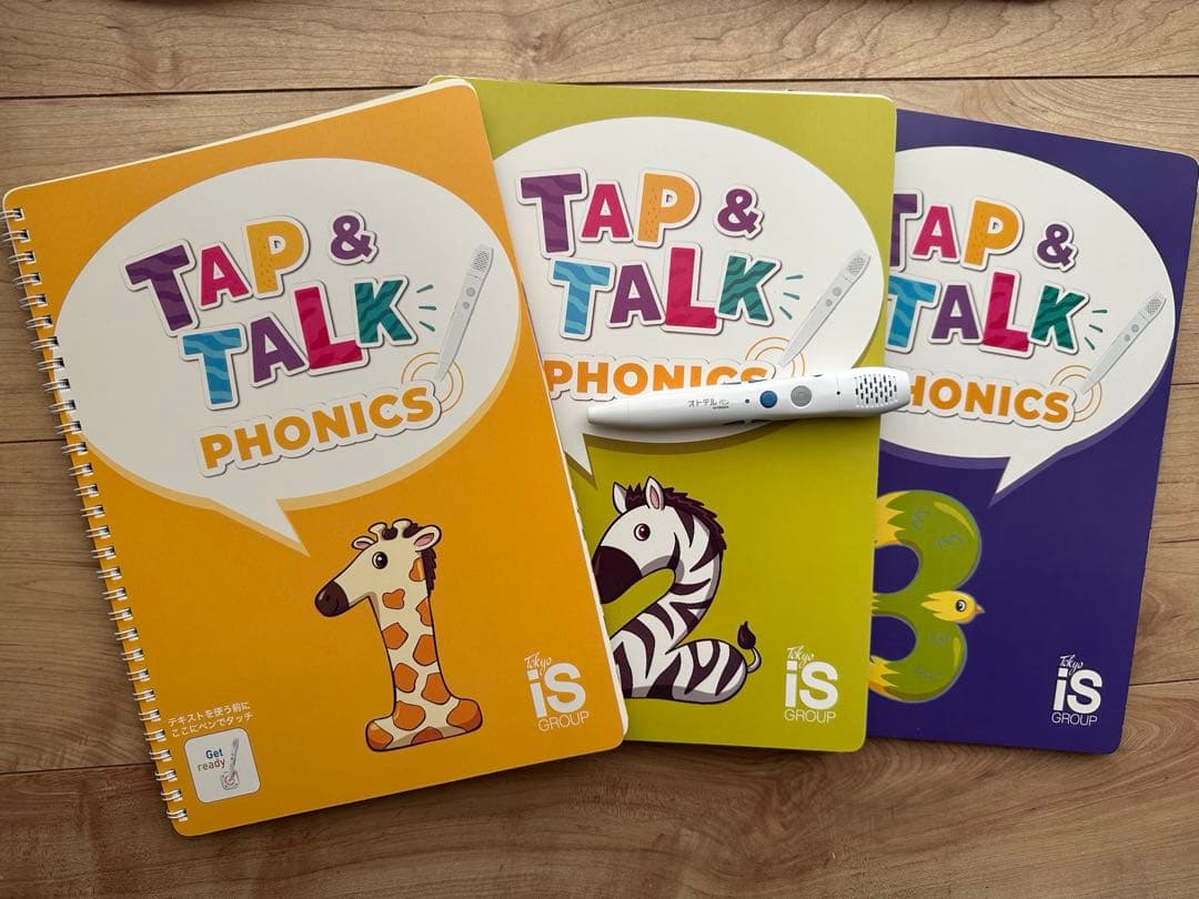 Tap & Talk Phonics タッチペン付き3冊セット Tap & Talk Phonics タッチペン付き3冊セット 東京インターナショナル