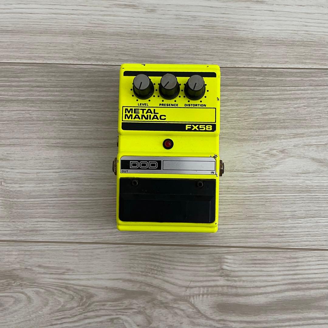 【レア】DOD FX58 L MANIAC Distortion