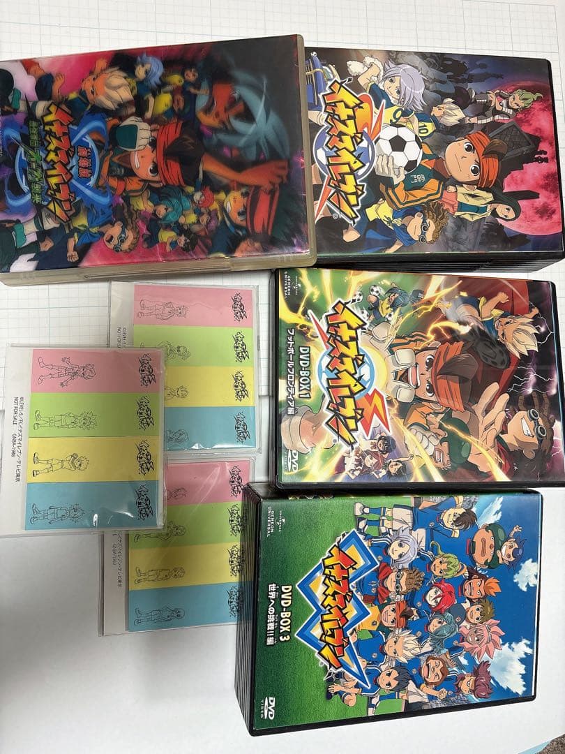 イナズマイレブン DVD-BOX全3巻＋劇場版 - メルカリ