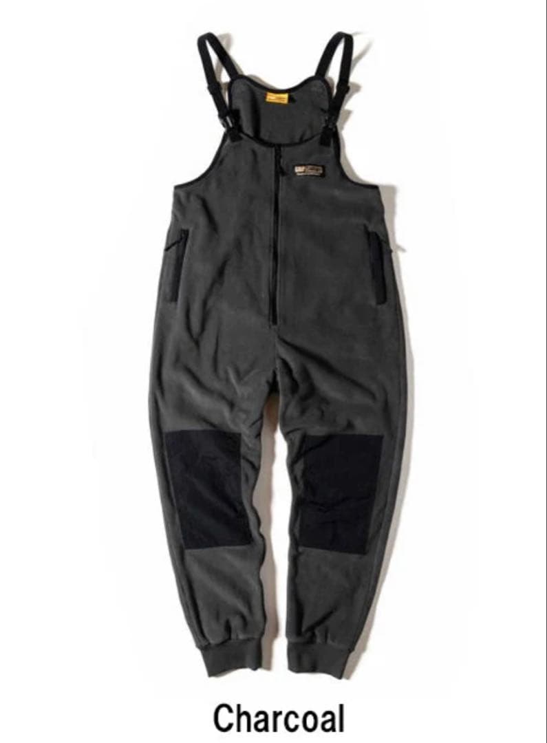 新品未使用GRIP SWANY ポーラテックフリースオーバーオール L POLARTEC FLEECE OVERALL （ポーラーテックフリースオーバーオール