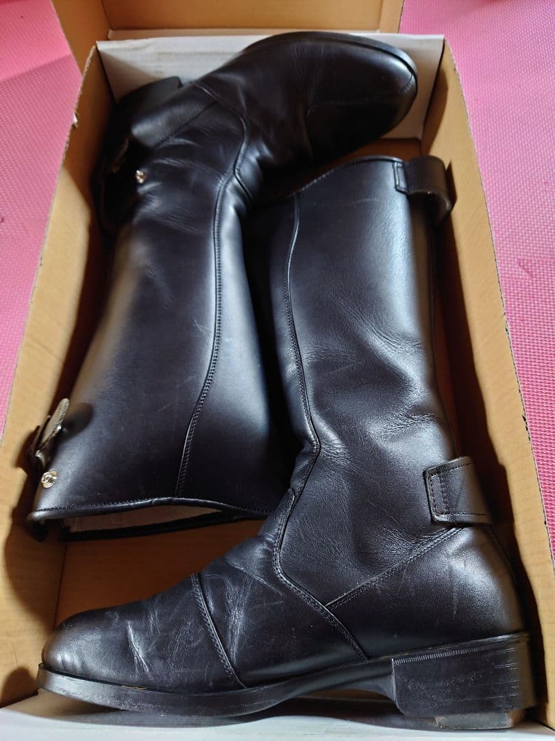 トーヨコ ブーツ バックチャック付 黒 ブラック 27cm 特攻ブーツ