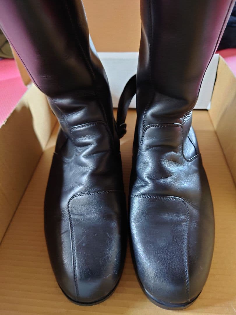 トーヨコ ブーツ バックチャック付 黒 ブラック 27cm 特攻ブーツ