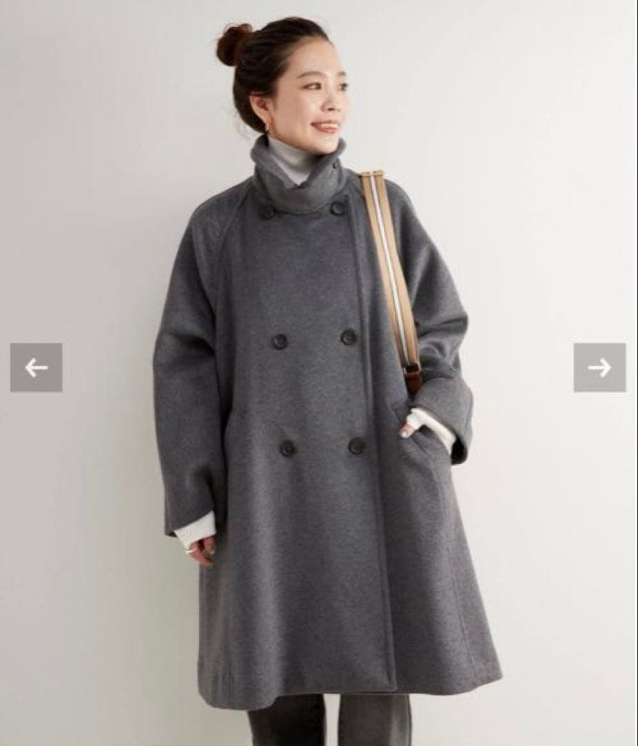 B.C STOCK 《追加》Wビーバーテントライントレンチコート - メルカリ