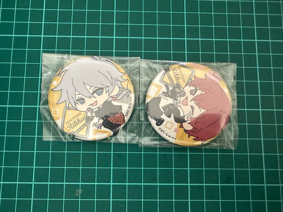 新テニスの王子様 新テニ 缶バッジ 丸井ブン太 仁王雅治 - メルカリ