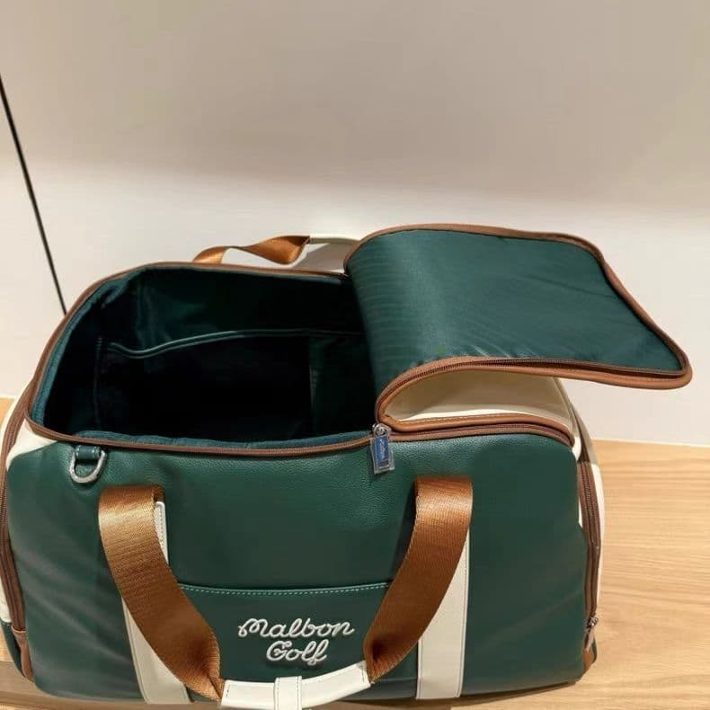 再入荷☆マルボンゴルフボストンバッググリーン - メルカリ