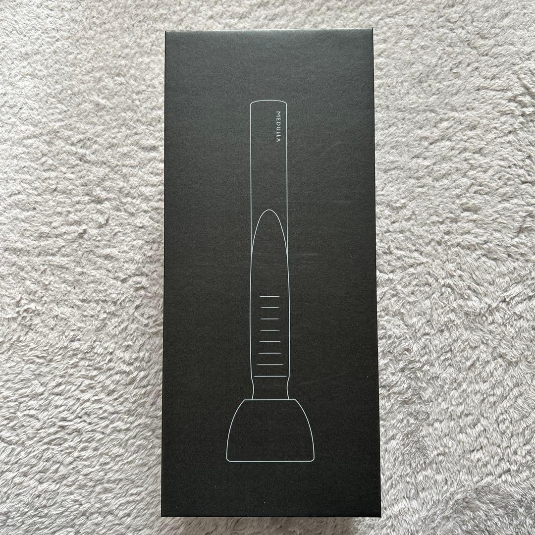 【ebaco】MEDULLA ヘアアイロン ブラック メデュラの超音波アイロンで実現！週1回10分で自宅でサロン級のツヤ髪