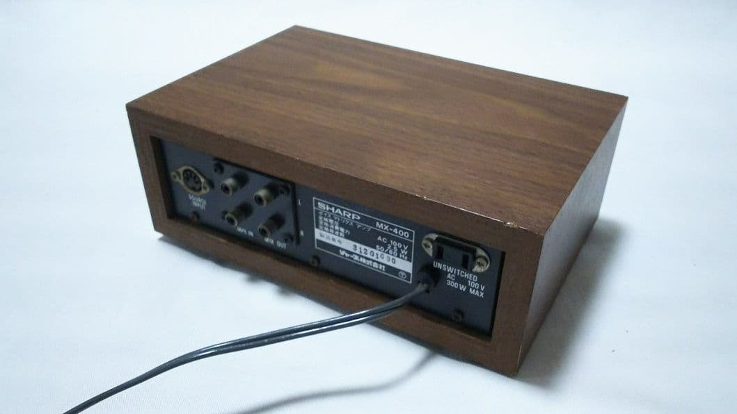 SHARPアンプ ボイスマトリックスアンプ OPTONICA MX-400