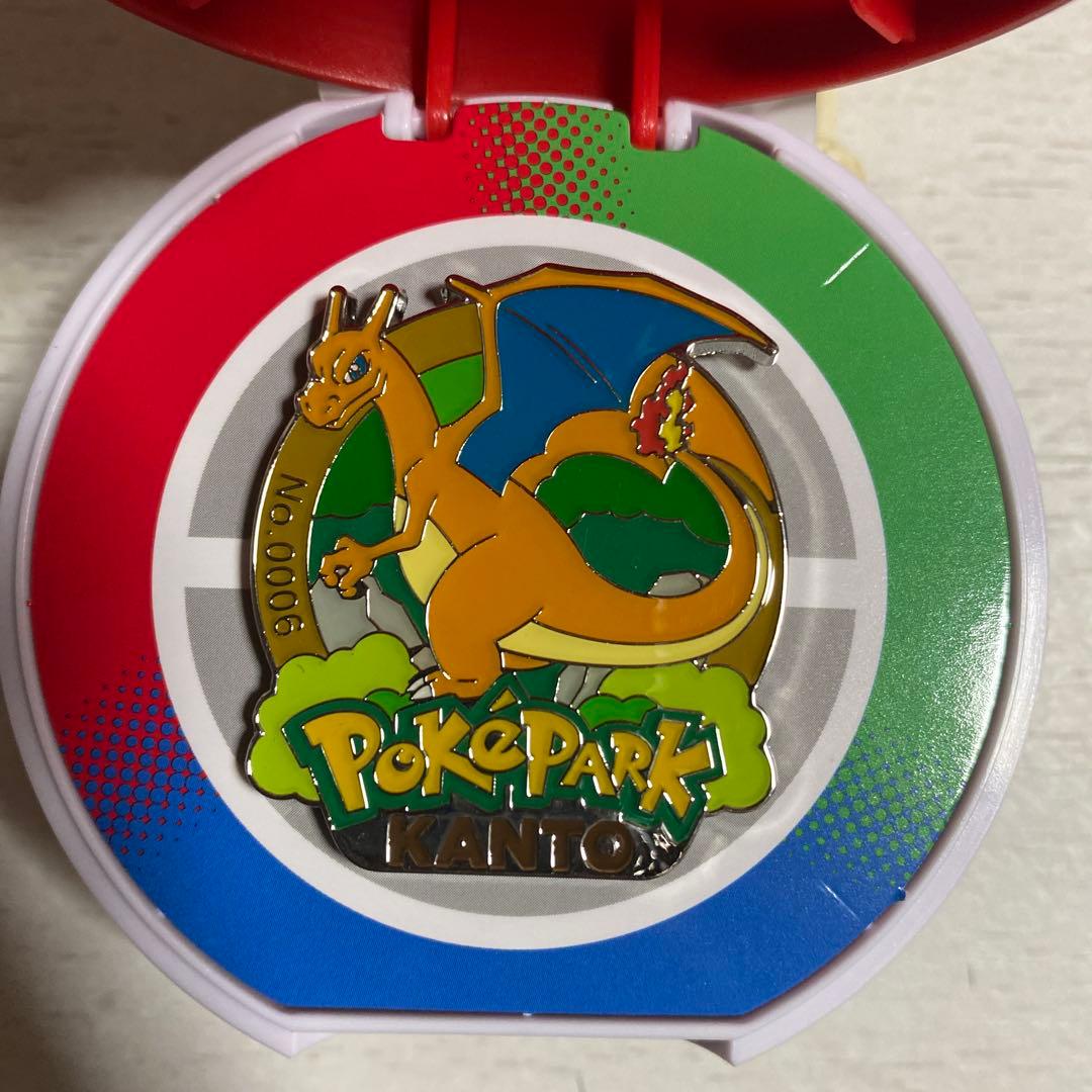 ポケパークカントー ピンズ ピンバッジ リザードン - メルカリ