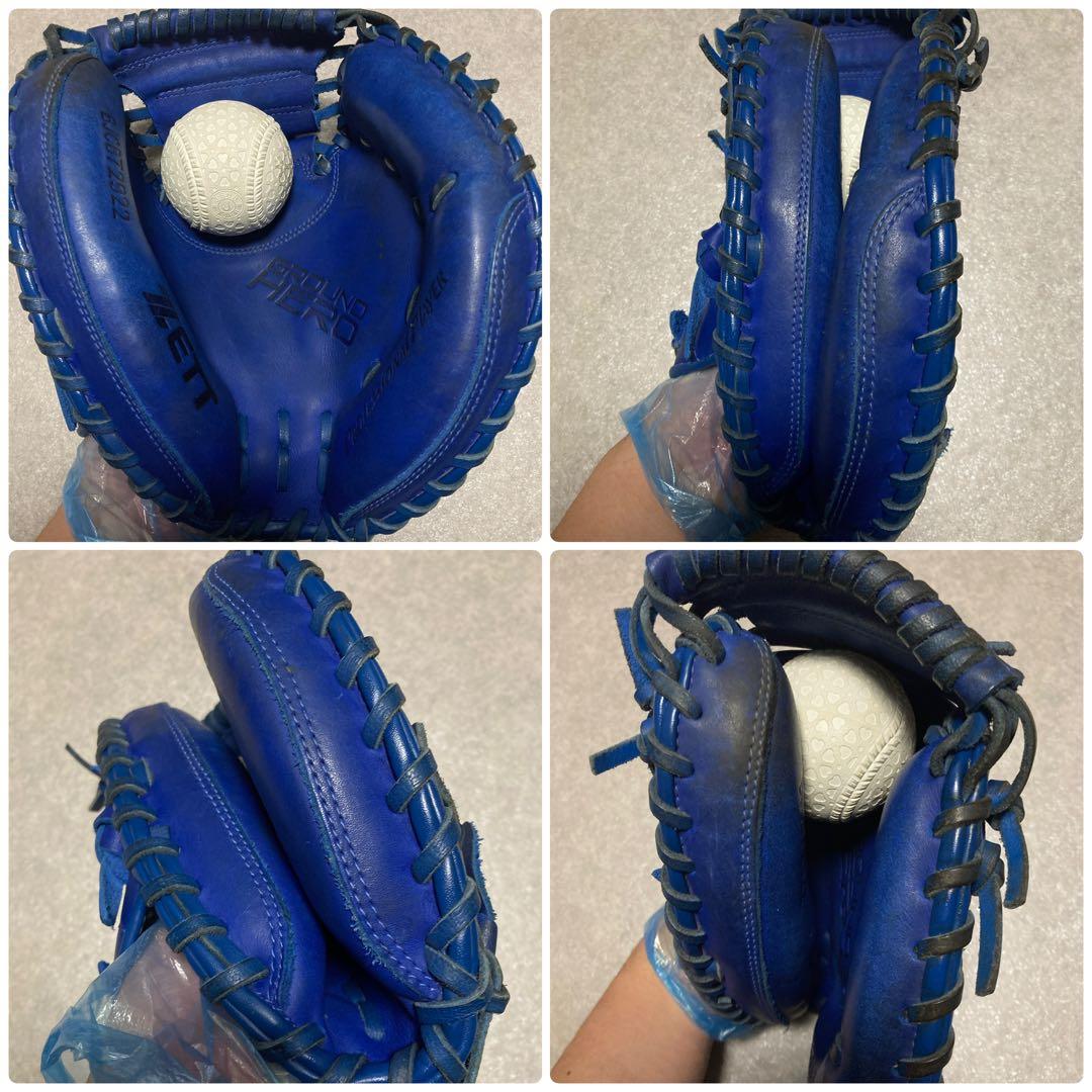 ZETT 少年 軟式 捕手 野球 グローブ 子供用 キャッチャーミット 人気の青 zet-grc-006_6_1.jpg?size=n