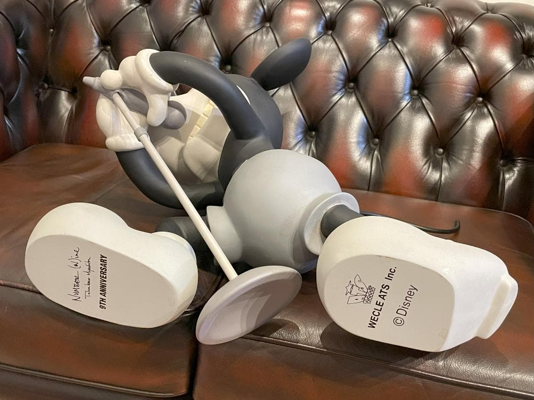 NUMBER NINE ナンバーナイン ミッキーマウス 9周年フィギュアモノクロ