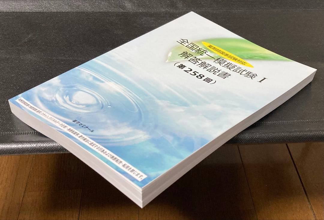 薬剤師国家試験対応 全国統一模擬試験 I 解答解説書 第258回 。 - メルカリ