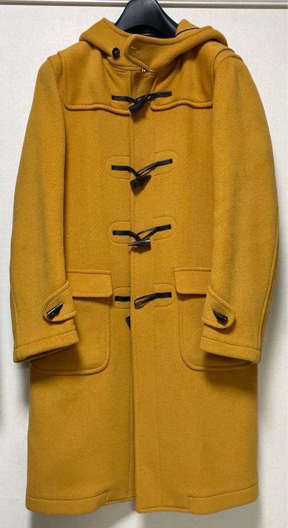 美品 希少 GRENFELL グレンフェル 38 ダッフルコート イエロー英国製 美品 希少 GRENFELL グレンフェル 38 ダッフルコート イエロー英国製
