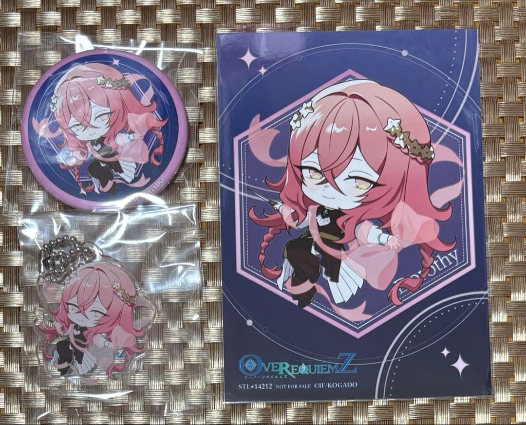 OVER REQUIEMZ ステラワース アクキーブロマイド 缶バッジ ドロシー