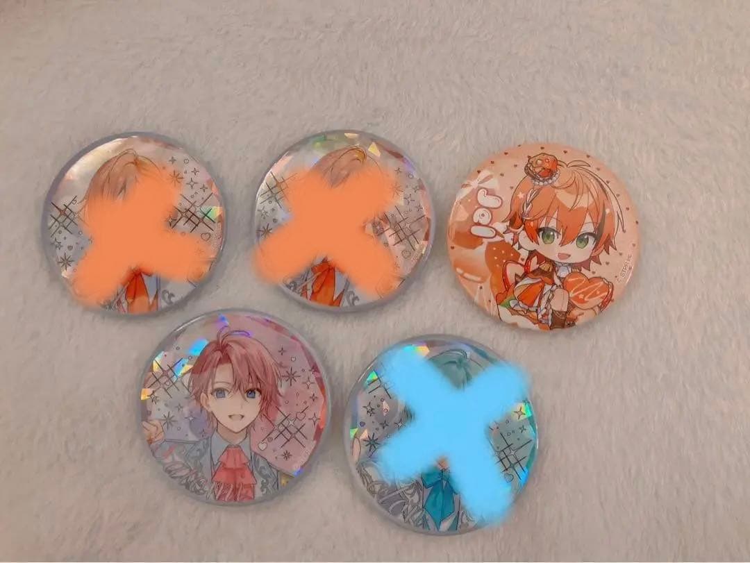 すとぷり 9周年 缶バッジ さとみくん ジェルくん 等身 デフォ - メルカリ