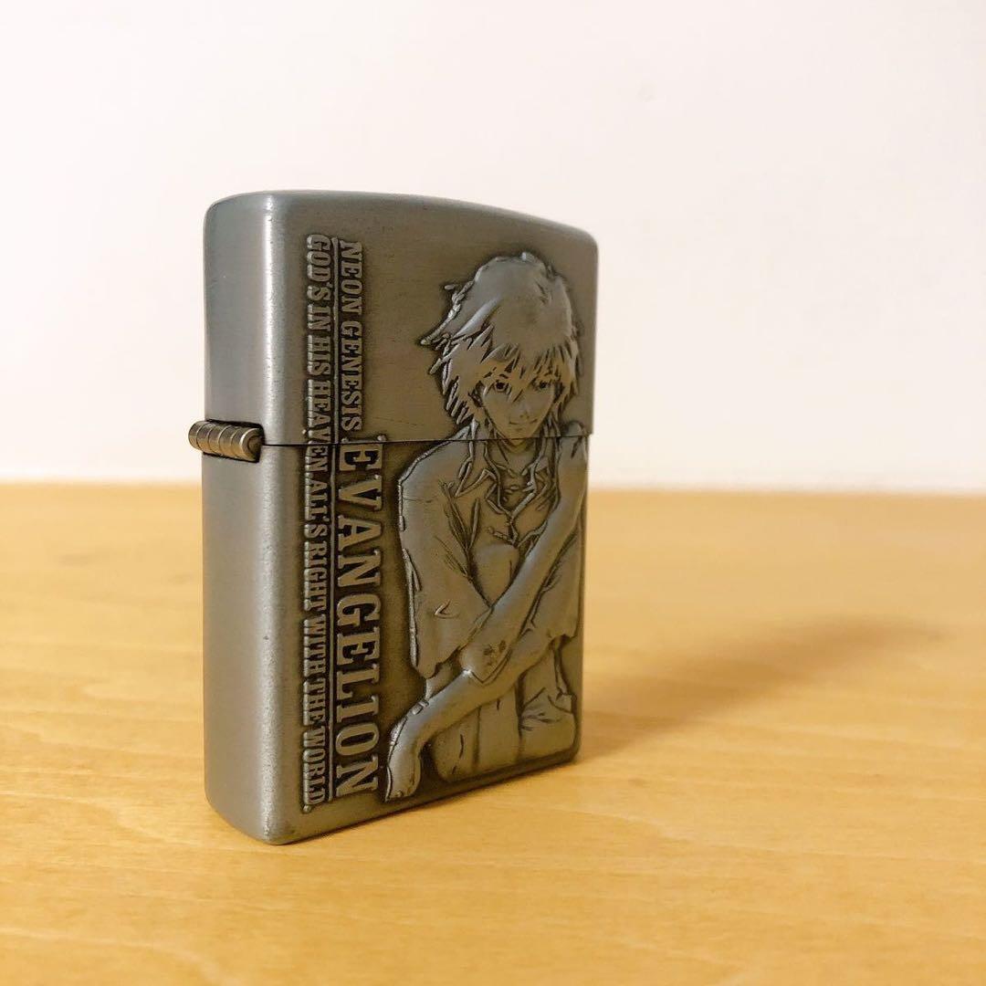 レア エヴァンゲリオン 渚カヲル 浮き彫り Zippo風 オイルライター