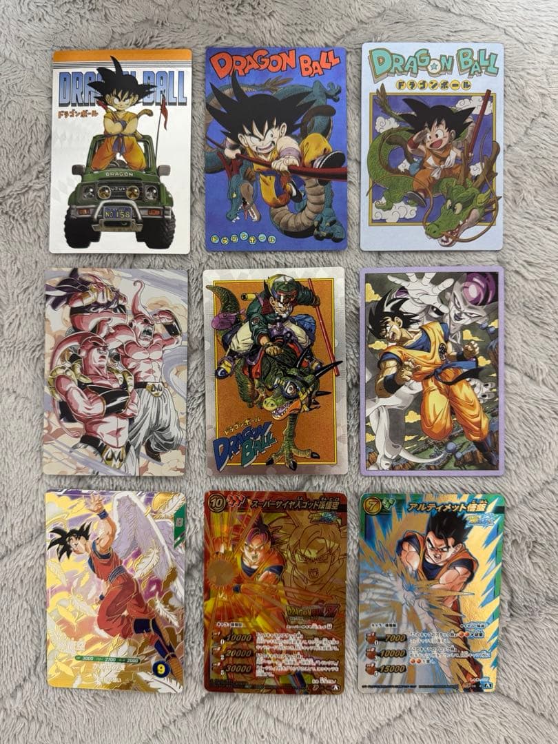 ドラゴンボール トレーディングカード 9枚セット イタジャガ ミラバト