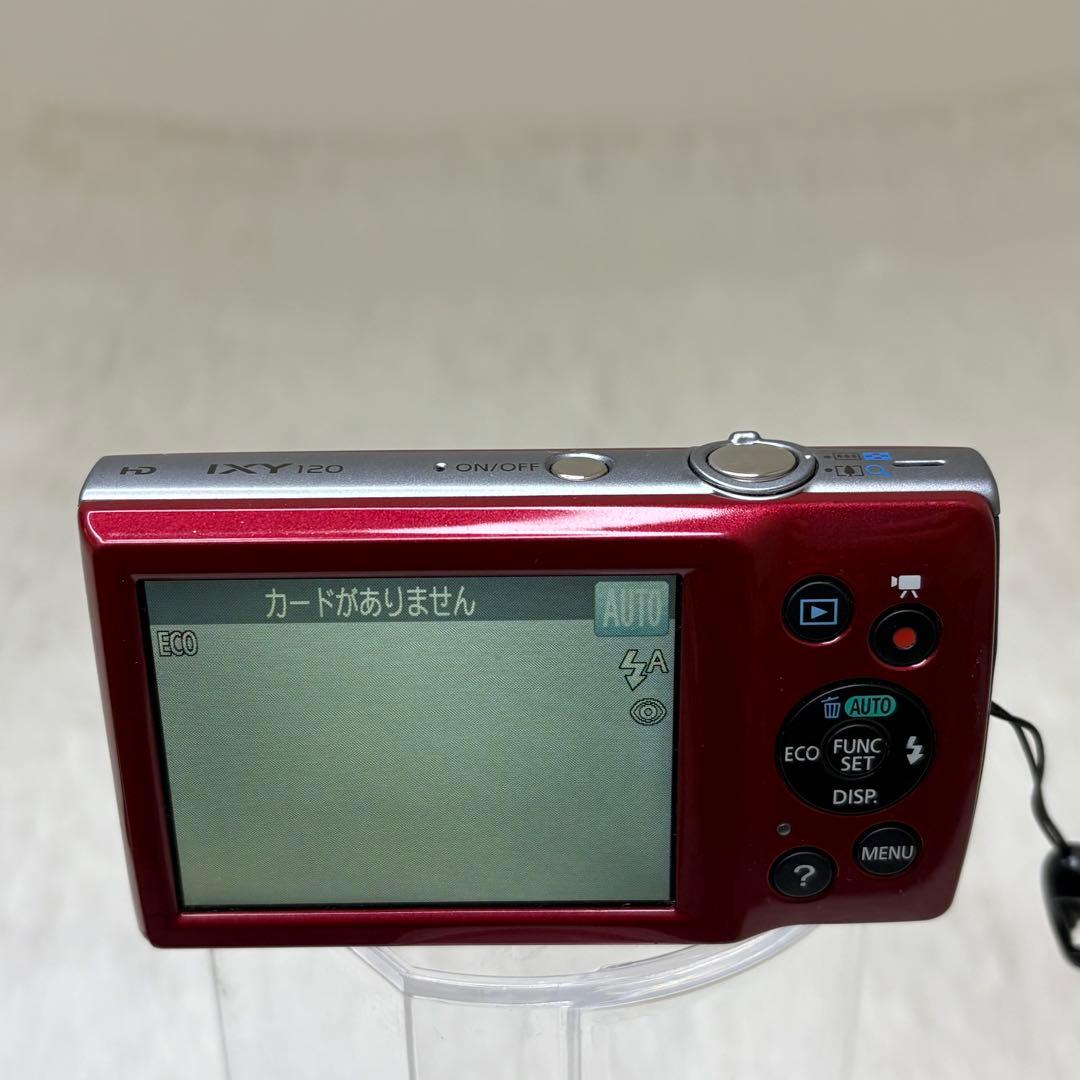 Canon カメラ IXY 120 PC2048 充電器 赤 コンデジ 動作品 - メルカリ