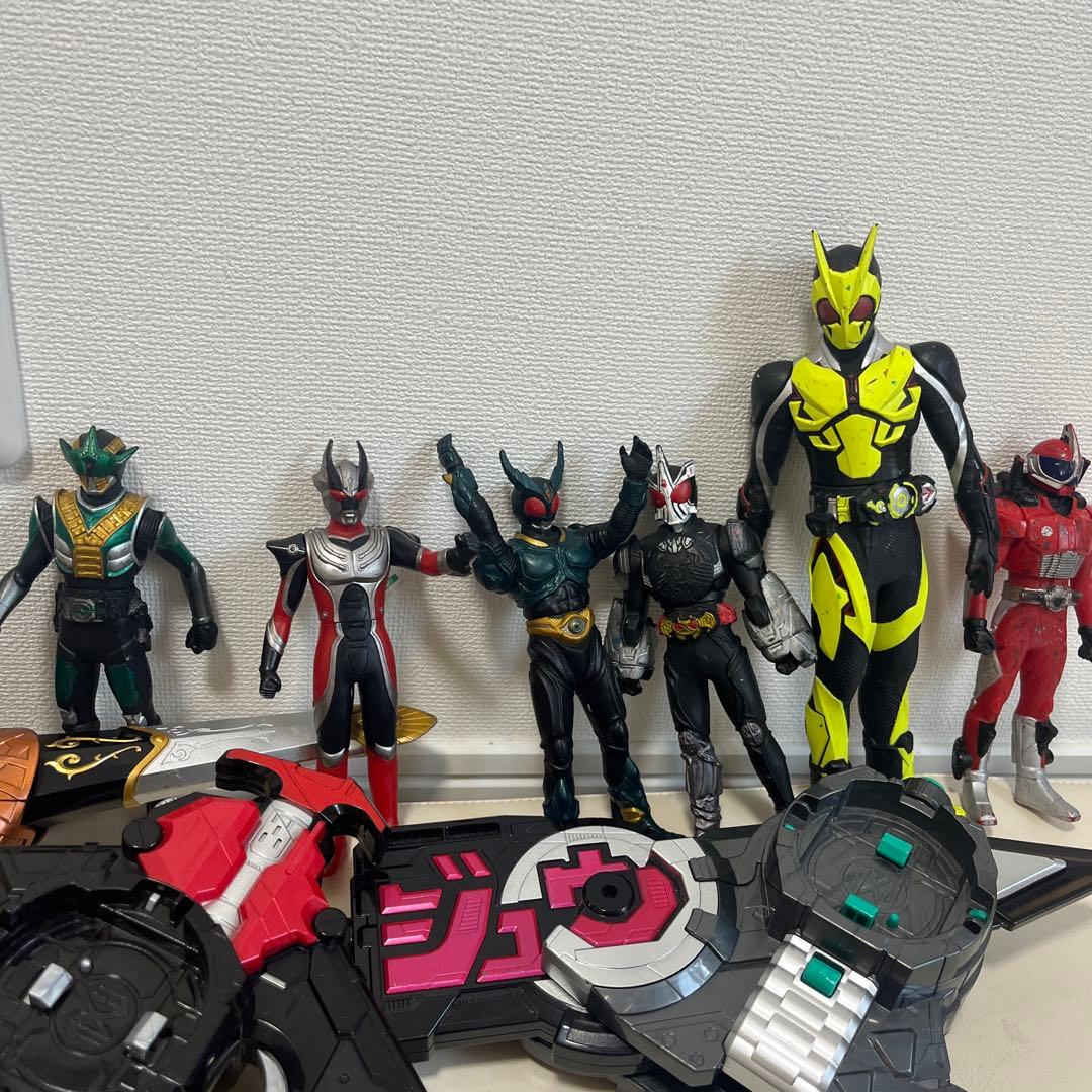仮面ライダー 剣 フィギュア ソフビ まとめ売り ウルトラマン 男の子