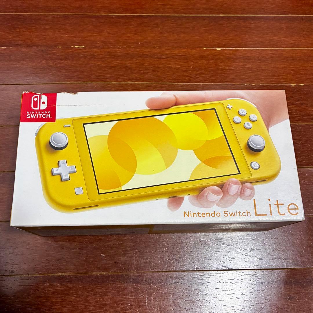 未使用 箱ダメージあり Nintendo Switch Lite イエロー 本体 - メルカリ
