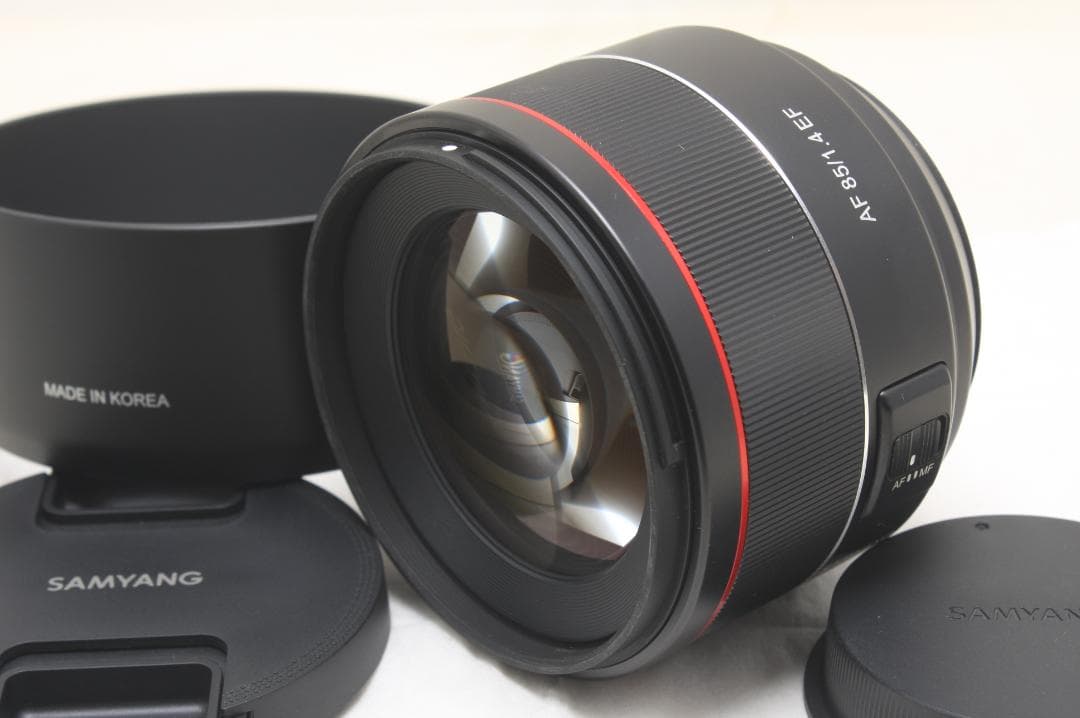 ★良品★ サムヤン AF 85mm F1.4 キヤノンEF Amazon | SAMYANG 単焦点望遠レンズ AF 85mm F1.4 EF キヤノンEF用