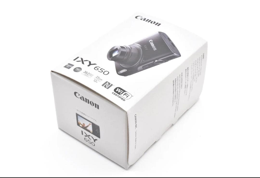 【新品】Canon IXY 650 シルバー コンパクトデジタルカメラ IXY キヤノン 650（シルバー）コンパクトデジタルカメラ : らいぶshop