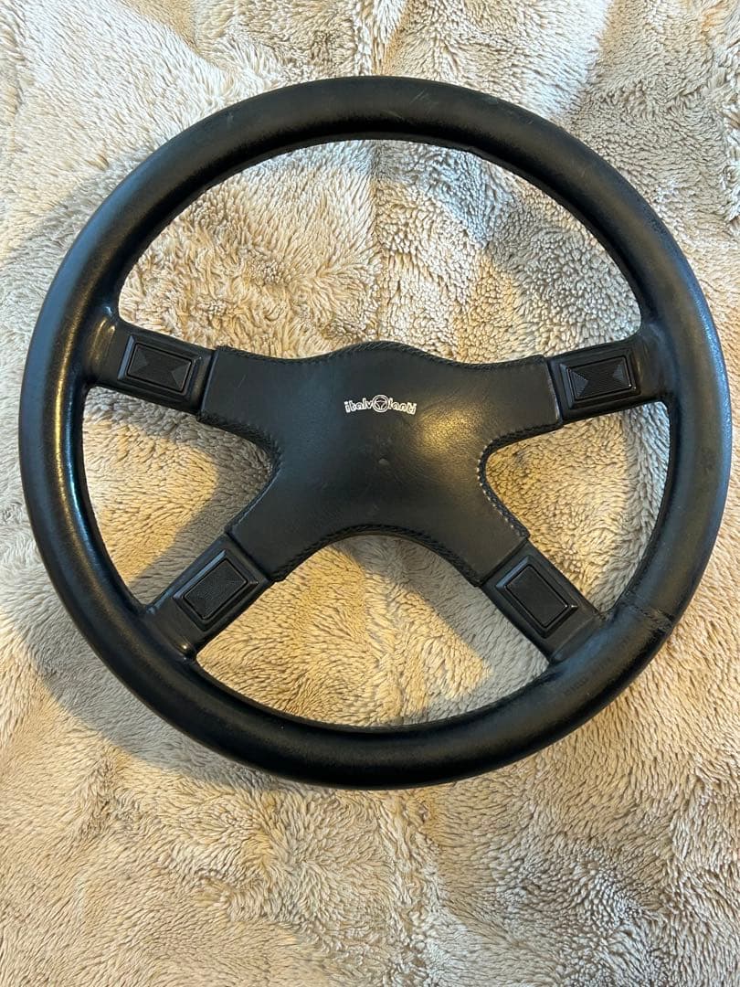italvolanti 3スポーク ステアリング　イタリア製 Yahoo!オークション - 【美品】italvolanti イタルボランテ LINE3000
