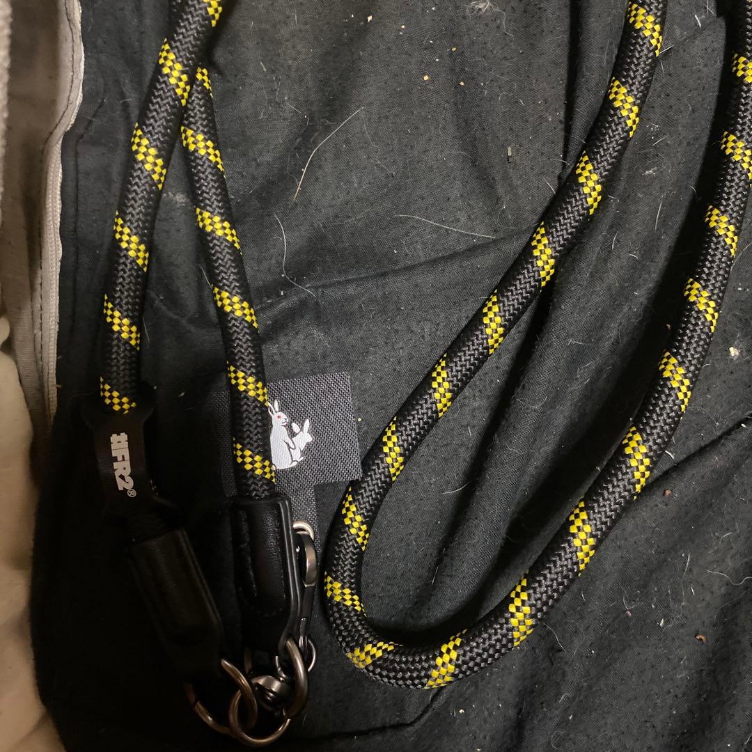 ロープスマホストラップ Mia Borsa 長さ調節可能 スマホ用 ショルダーストラップ 8mm 太め