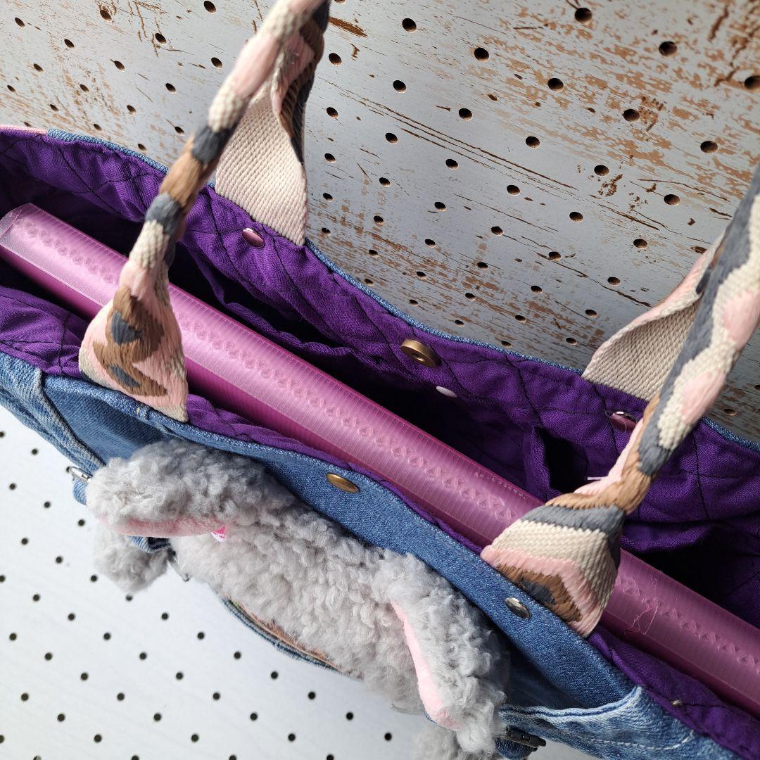 コヤンイサムチョン リトルサンダー デニムリメイクトートバッグ