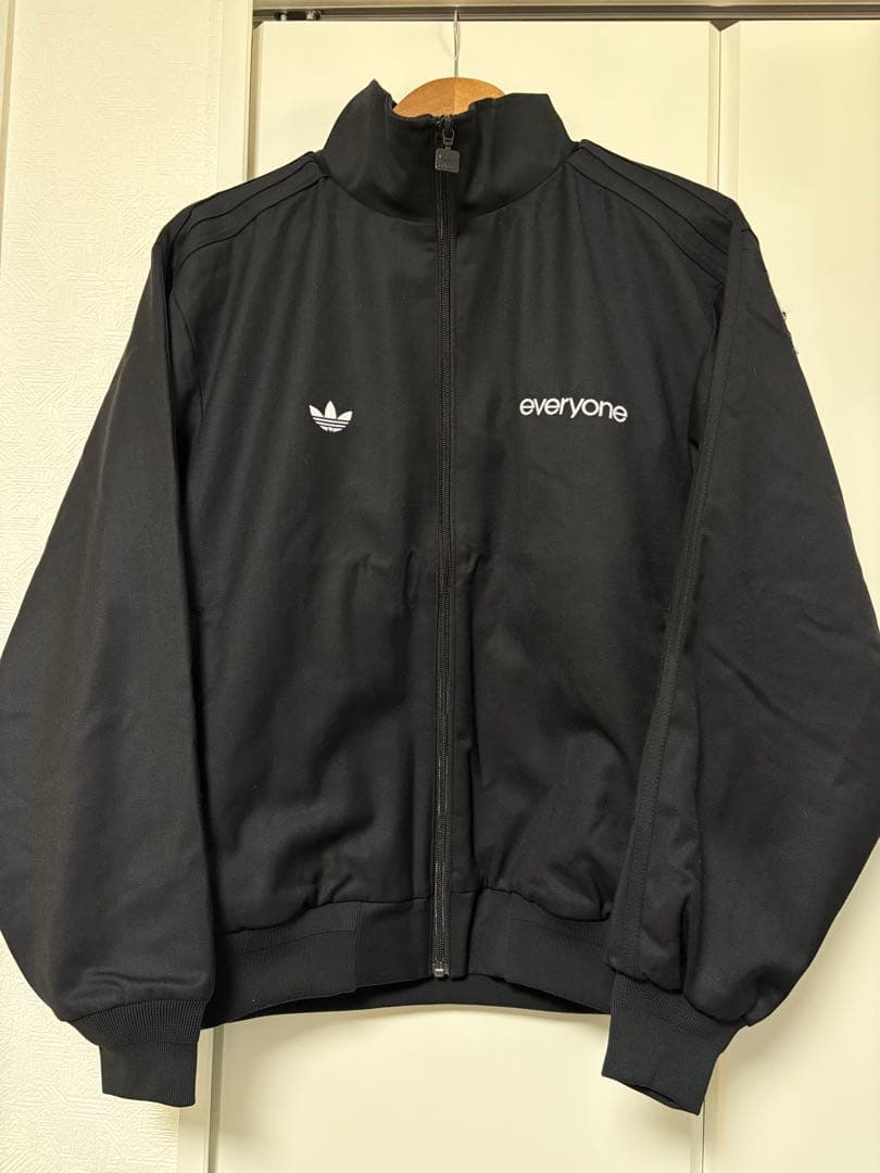 TRACK TOP everyone adidas BLACK Mサイズ ファッション
