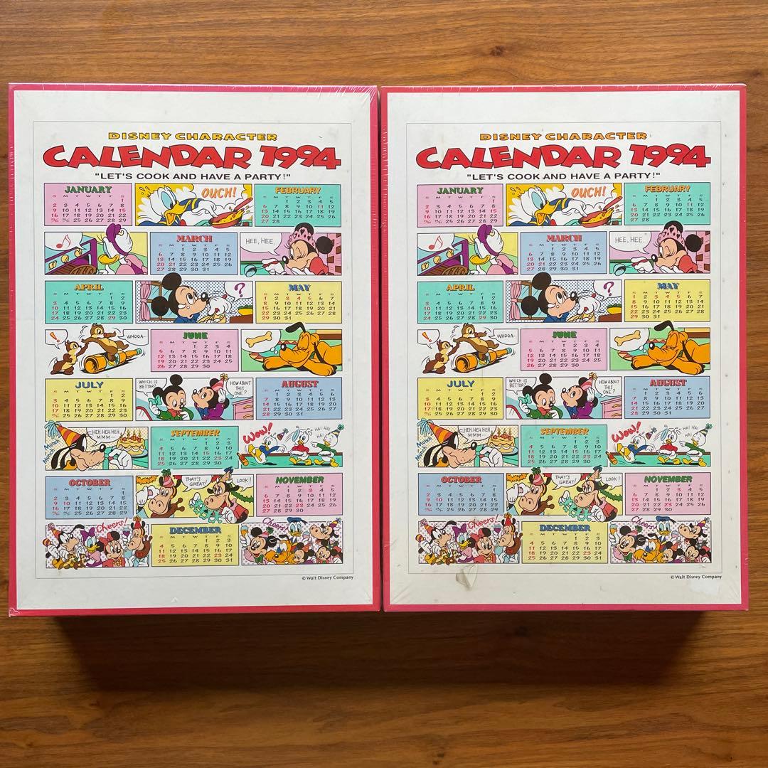 テンヨー　ジグソーパズル　ディズニーカレンダー　1994×2 テンヨー ジグソーパズル ディズニーカレンダー 1994×2 テンヨー
