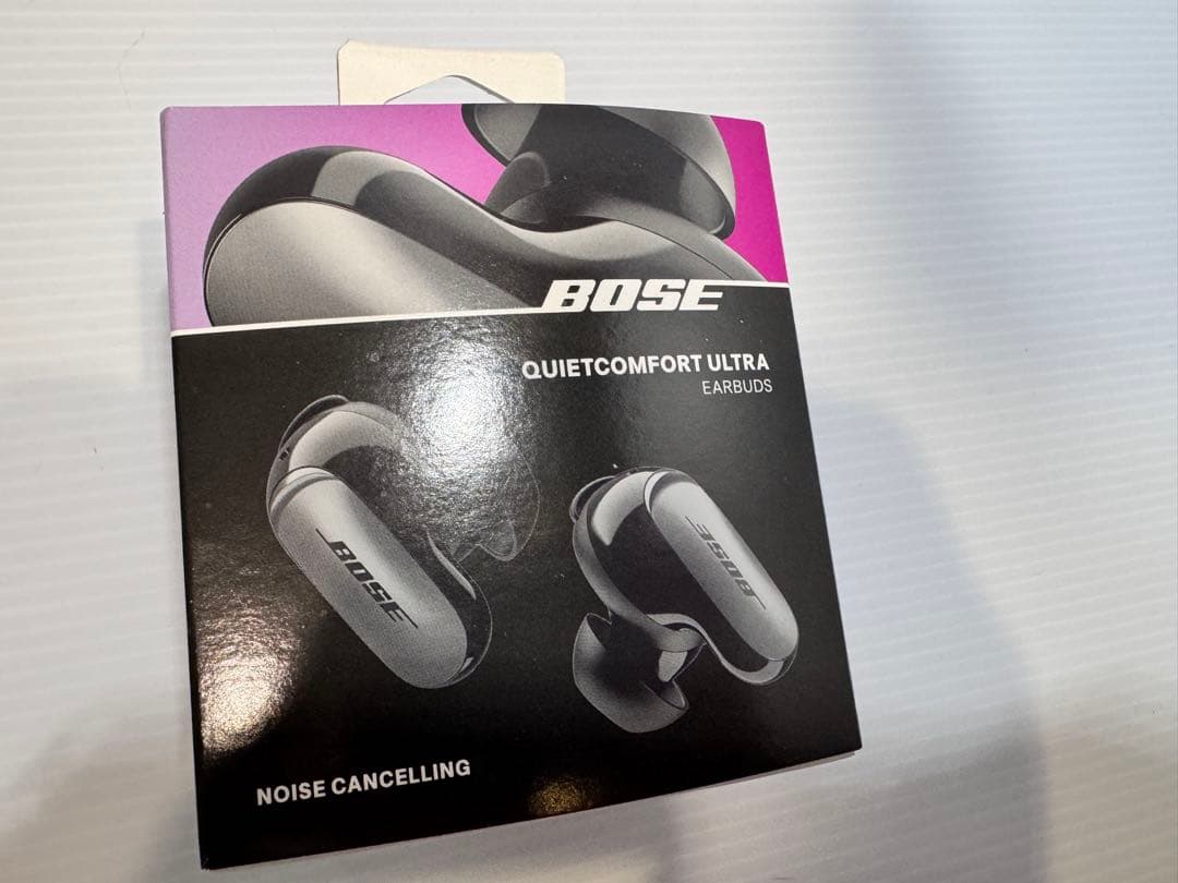 Bose QuietComfort UltraEarbuds おまけ付き 工場再生品でお得に入手】「Bose Quiet Comfort Ultra Earbuds」。立体